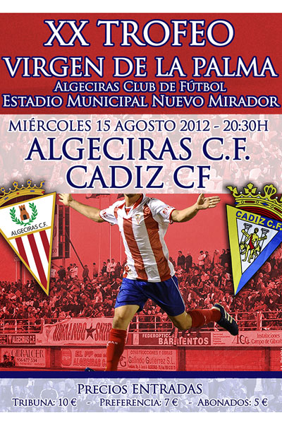 Cartel del XX Trofeo Virgen de la Palma (Foto: algecirascf.net)