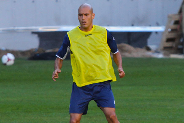 Domingo volverá a ser titular ante la Balona (Foto: Trekant Media)