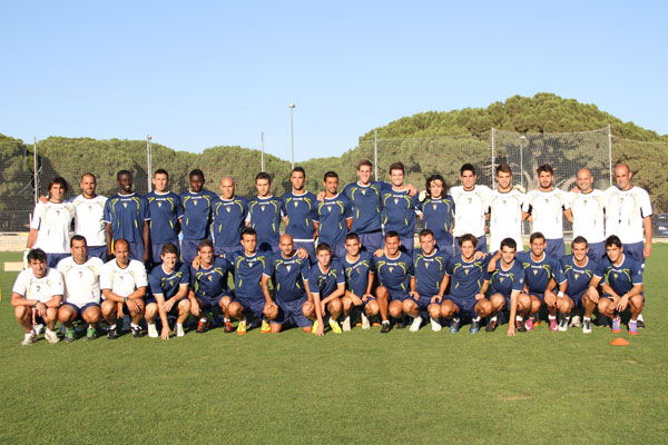 Foto de grupo de la plantilla del Cádiz CF 2012-2013 (Foto: Trekant Media SL)