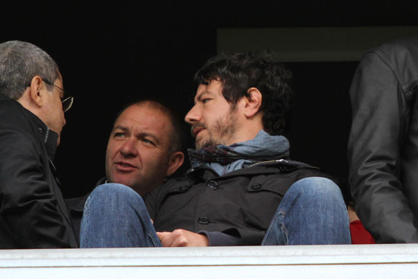 Gaucci en un palco de Carranza junto a Vincenzo Silvestrini  / Trekant Media