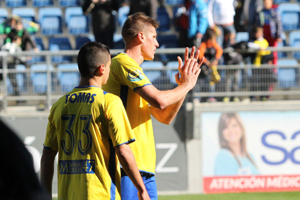 Albentosa tras el partido (Foto: Trekant Media)