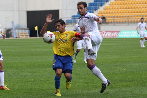 Pablo ante el Real Jaén (Foto: Trekant Media)