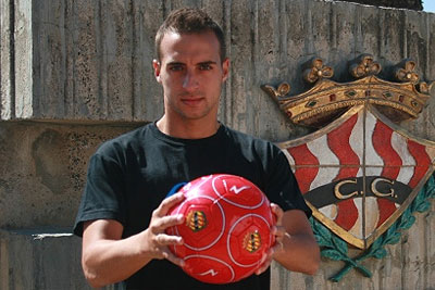 Joaquín Calderón, en el Nástic de Tarragona (Foto: gimnasticdetarragona.com)