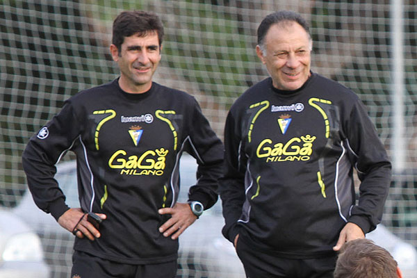 Jorge Amar y Paco Baena en un entrenamiento (Foto: Trekant Media)