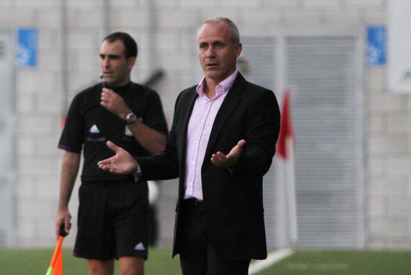 Rafael Carrillo 'Falete', entrenador del Lucena CF / Trekant Media