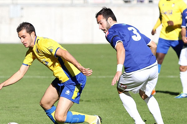 Andrés ante el Cádiz CF en Carranza / Trekant Media