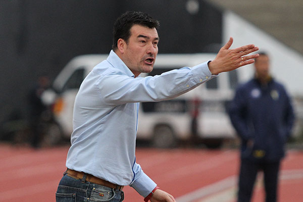 Rafa Escobar, técnico de la Real Balompédica Linense (Foto: Trekant Media)