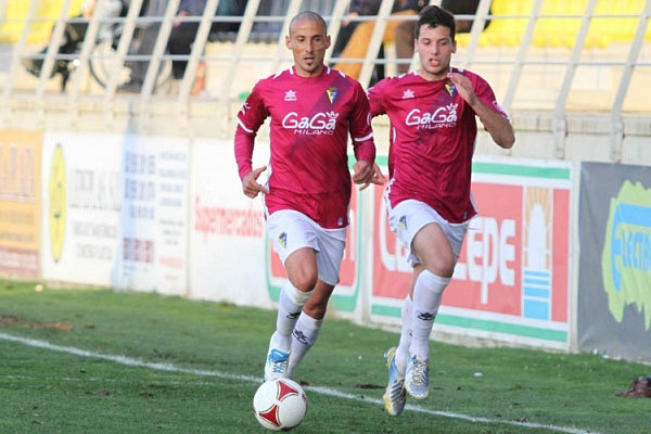 Jorge Luque, en el partido contra el CD San Roque de Lepe (Foto: Trekant Media)