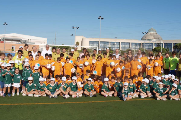 Comenzó el campus de fútbol de la UCA / foto UCA