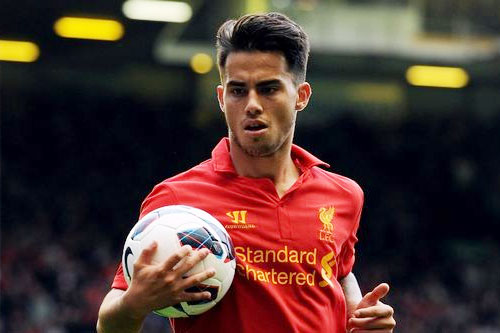 Suso, jugador del Liverpool FC que podría fichar por el AC Milan / mirror.co.uk