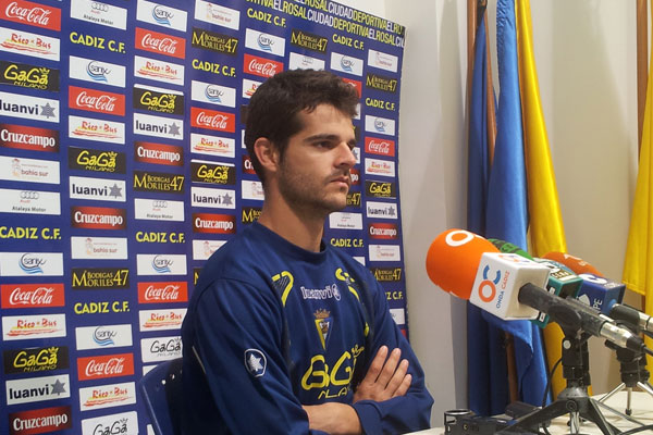 Aitor en rueda de prensa (Foto: Trekant Media)