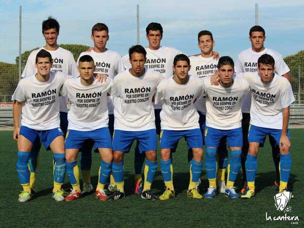 Once inicial del Balón de Cádiz CF en su último partido de liga de la temporada 2012-2013 / Manuel Ángel Jaén - lacanteracadiz.com