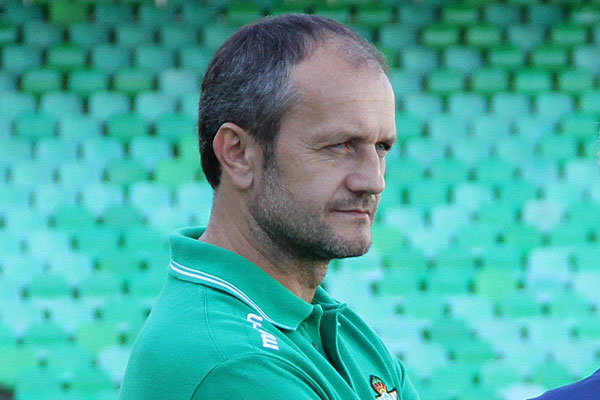 Vidakovic como entrenador del Betis B / Trekant Media