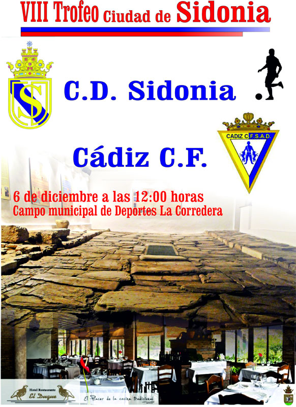 Cartel del VIII Trofeo Ciudad de Sidonia