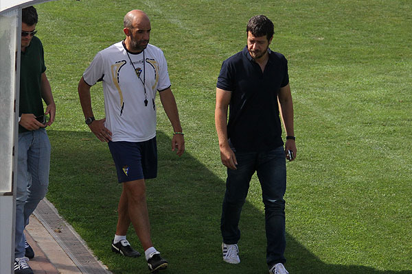 Monteagudo junto a Gaucci en El Rosal (Foto: Trekant Media)