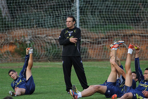 Ramón Blanco en el entrenamiento (Foto: Trekant Media)