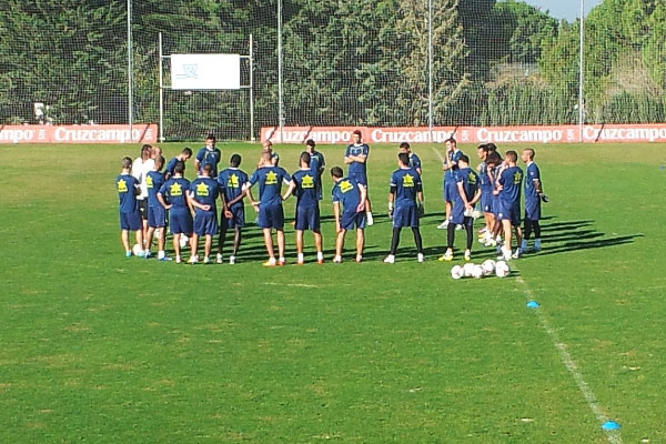 Sesion de entrenamiento de este lunes (Foto: Trekant Media)