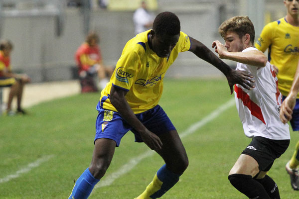 Moke ante el Sevilla Atlético (Foto: Trekant Media)