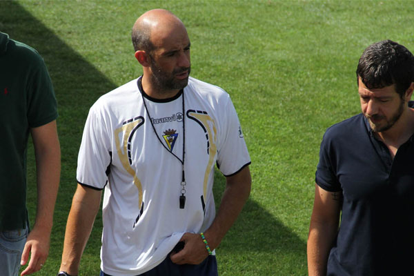 Monteagudo y Gaucci en un entrenamiento (Foto: Trekant Media)