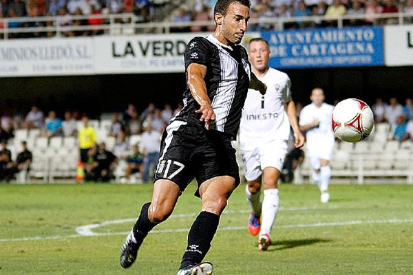 El FC Cartagena logra su segunda victoria  (Foto: R, Velasco / sportcartagena.es)