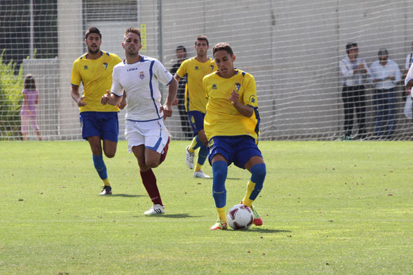 Manuel Caballero fue el autor del gol contra el Portuense / Trekant Media