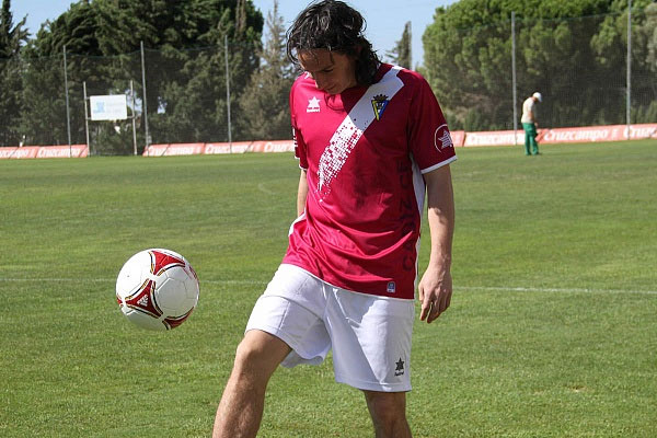 El paraguayo el día de su presentación oficial (Foto: Trekant Media)