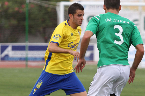 Juan Villar ante el Villanovense (Foto: Trekant Media)