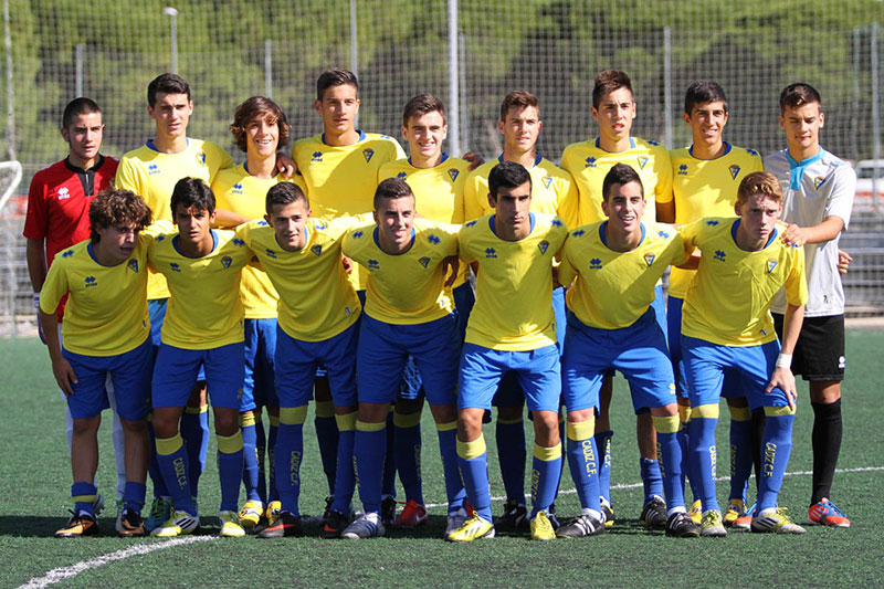 Jugadores del Balón de Cádiz Cadete A / Trekant Media