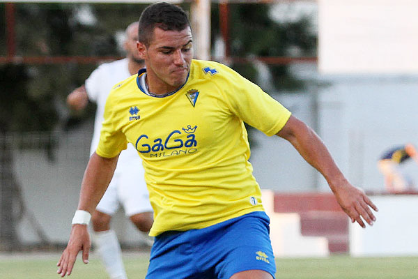 Airam Cabrera, jugando con el Cádiz CF / Trekant Media