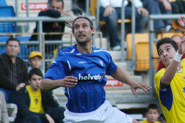 Belfortti también visitó el Ramón de Carranza siendo jugador del Écija Balompié / Trekant Media