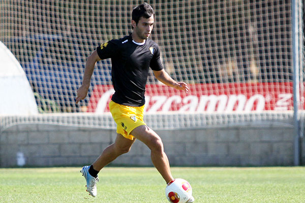 Albert Dalmau en su primer entrenamiento / Trekant Media