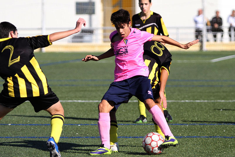 Jugadores de la cantera del Cádiz CF / Trekant Media