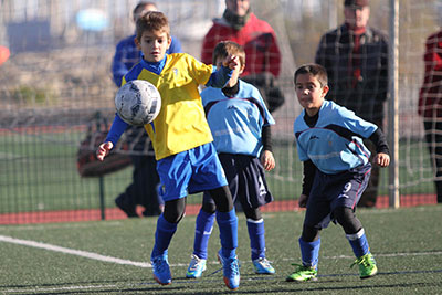 Equipo prebenjamín de la Fundación Cádiz CF / Trekant Media