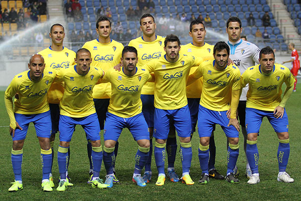 Once inicial del Cádiz CF frente al FC Cartagena / Trekant Media