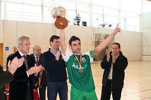 Adri Gaona, con la Selección Andaluza de Fútbol Sala