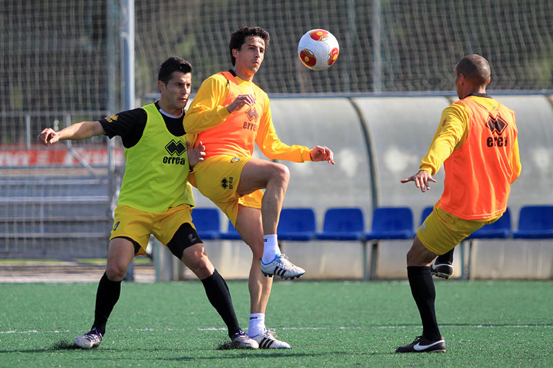 Entrenamiento del equipo este jueves / Trekant Media