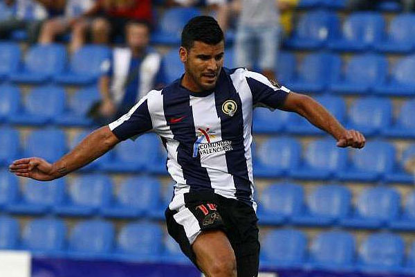 Braulio, delantero del Hércules CF, interesa al Cádiz / foto: marca.com