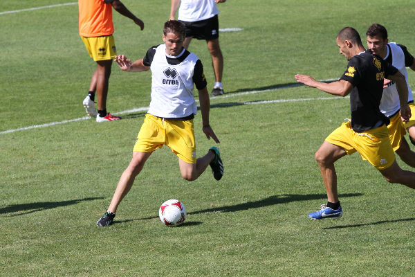 Perico y Ceballos en el entrenamiento / Trekant Media