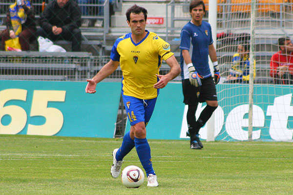 Goiko en un partido con el Cádiz CF / Trekant Media