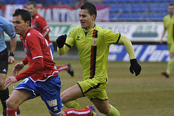 Martins con el CD Mirandés / cdmirandes.com