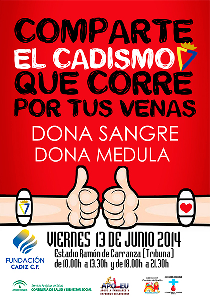 Donación de sangre en Carranza (cartel)