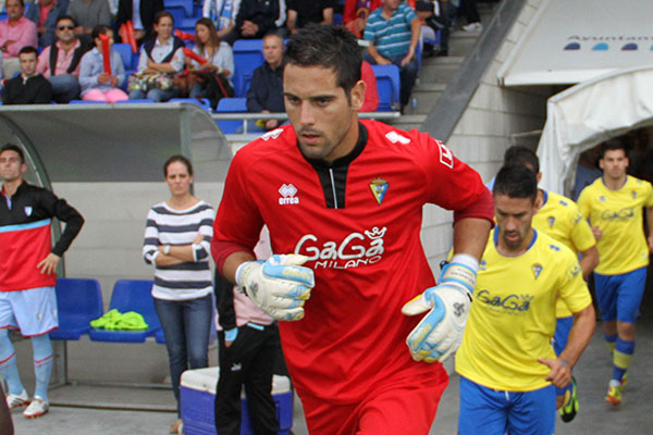 Alejandro García, con el Cádiz CF / Trekant Media