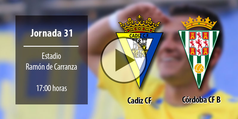 Sigue EN DIRECTO el Cádiz CF - Córdoba CF B