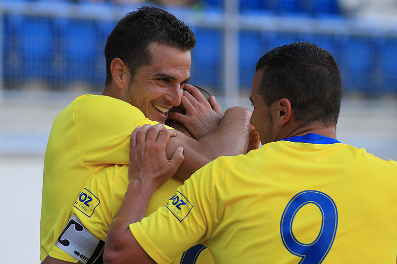 Juan Villar celebrando un gol / Trekant Media