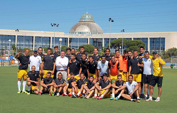 Entrenamiento del Cádiz CF en el Complejo UCA / UCA