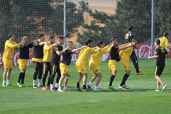 Entrenamiento del Cádiz CF / Trekant Media