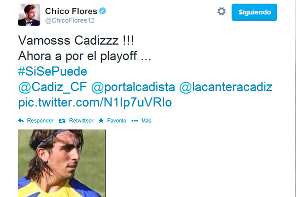 Tuit de Chico Flores