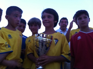 Jesús Barea, del Cádiz CF Alevín A