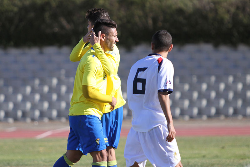 Los jugadores celebran un gol en Medina Sidonia / Trekant Media