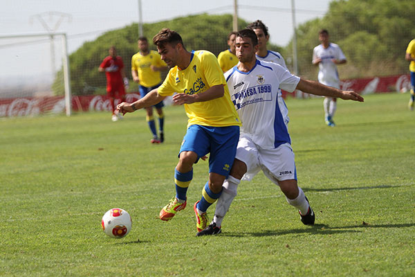 El Cádiz B empató en la Ciudad Deportiva Bahía de Cádiz / Archivo Trekant Media